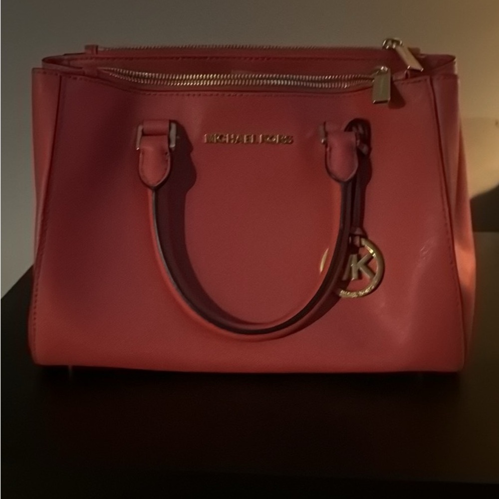Michael Kors Coral Satchel - Picture 2 of 4